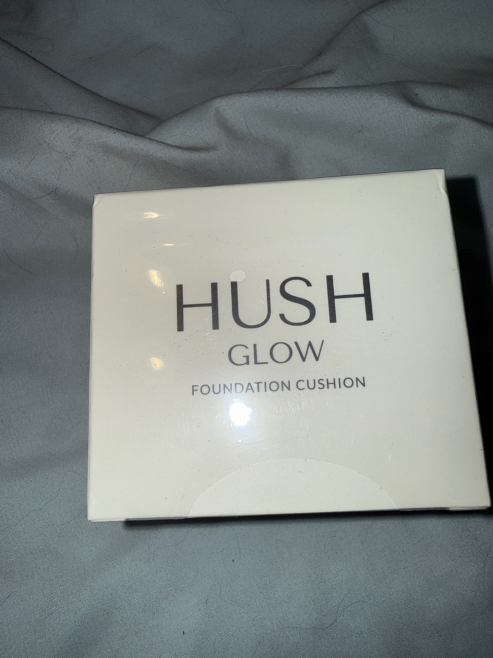 HUSH Glow Foundation Cushion — Radiant Light Beige